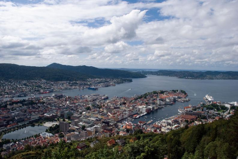 Bergen, Norvégia