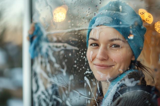 Ablaktisztítás, télen Fotó: 123rf.com - PROAKTIVdirekt Életmód magazin és hírek - proaktivdirekt.com