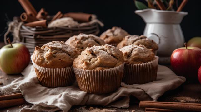 Almás muffin Fotó:123rf.com - PROAKTIVdirekt Életmód magazin és hírek - proaktivdirekt.com