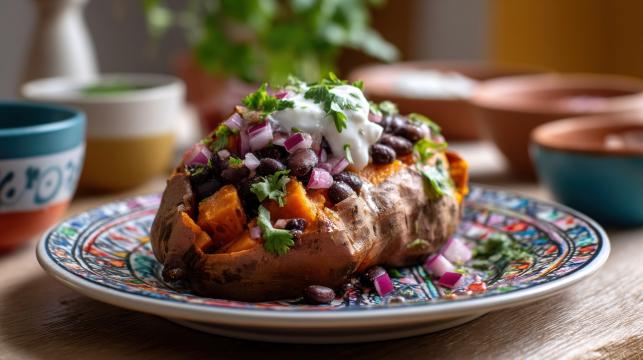 Babbal töltött édesburgonya Fotó:123rf.com - PROAKTIVdirekt Életmód magazin és hírek - proaktivdirekt.com